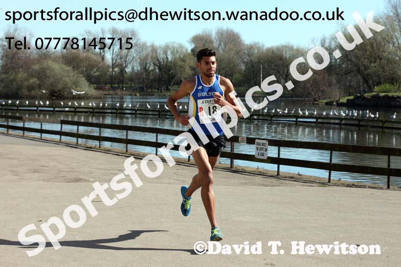 Mens Northern 12 Stage Road Relay, Stanley Park, Blackpool. Photo: David T. Hewitson/Sports for All Pics